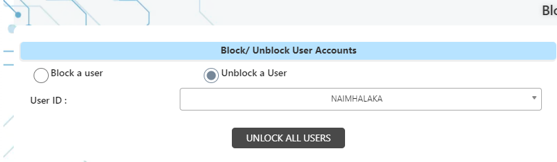 Block and Unblock Users